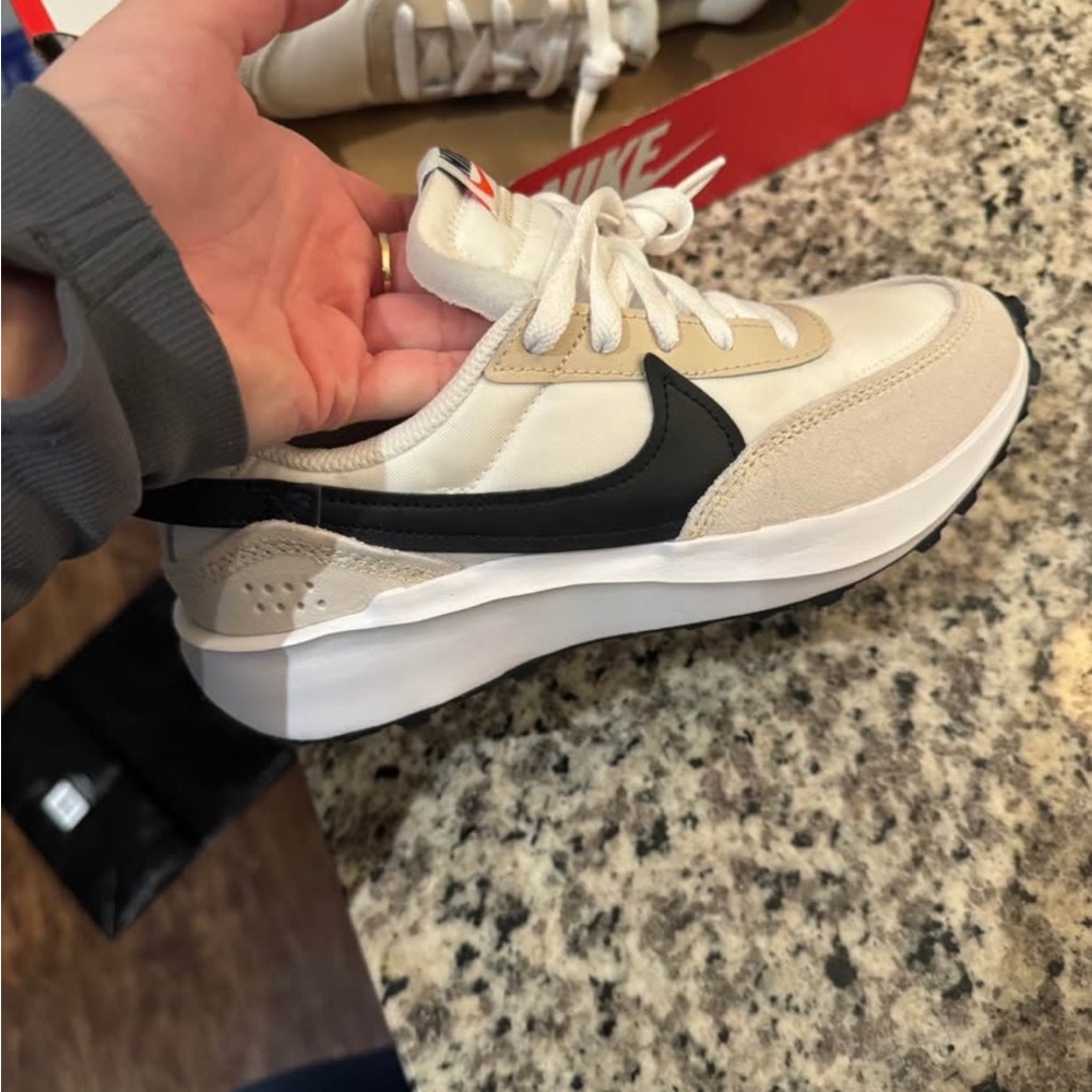Nike Waffle Debut Sneakers - Red Box